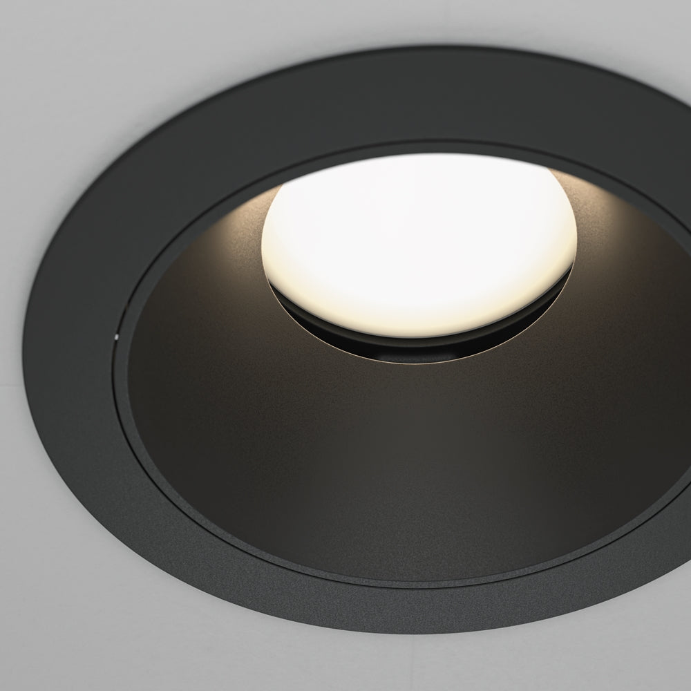 Maytoni downlight Share GU10 – wpuszczana oprawa oświetleniowa o okrągłym kształcie