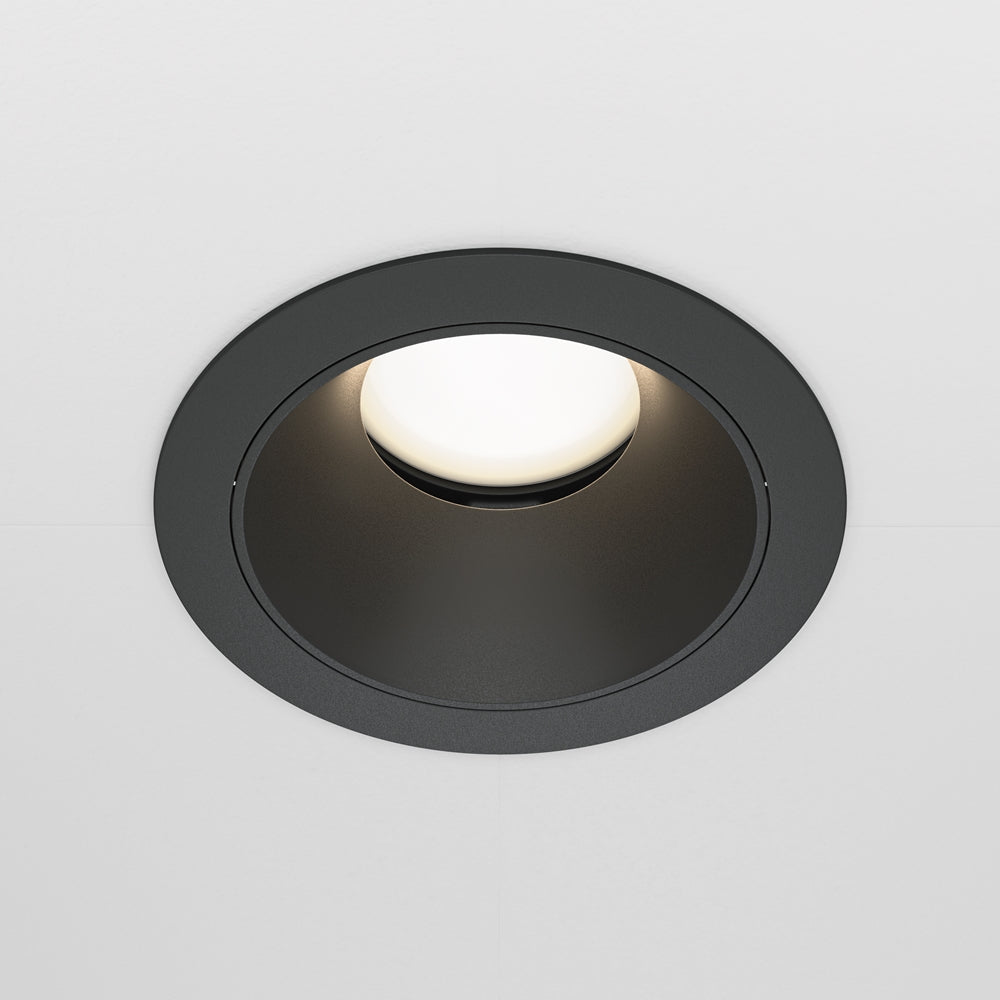 Maytoni downlight Share GU10 – wpuszczana oprawa oświetleniowa o okrągłym kształcie