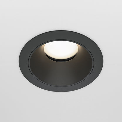 Maytoni downlight Share GU10 – wpuszczana oprawa oświetleniowa o okrągłym kształcie