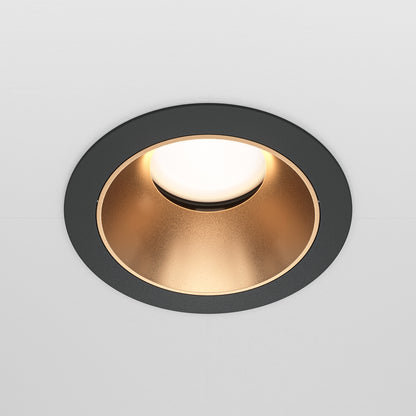 Maytoni downlight Share GU10 – wpuszczana oprawa oświetleniowa o okrągłym kształcie