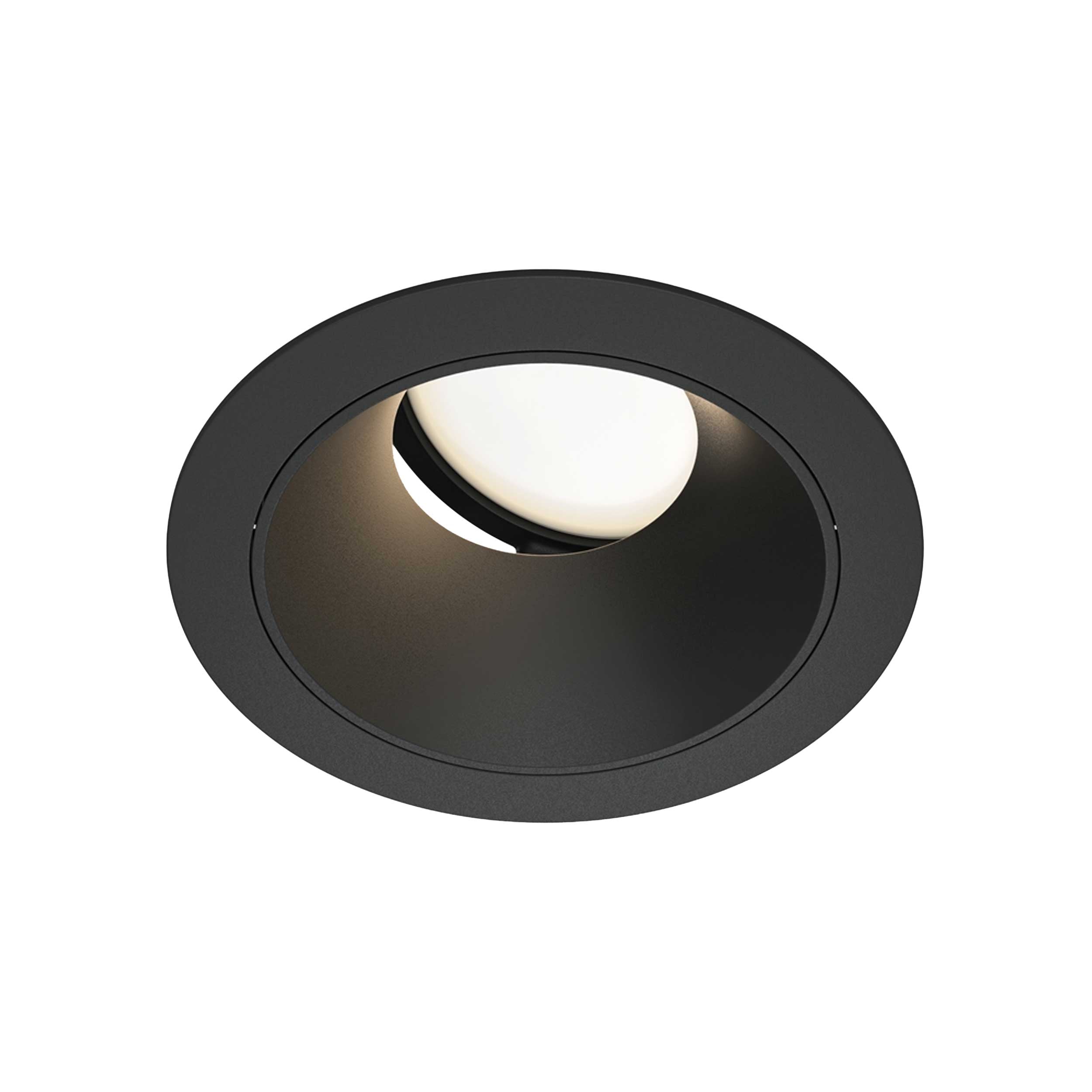 Maytoni downlight Share GU10 – wpuszczana oprawa oświetleniowa o okrągłym kształcie