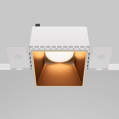 Maytoni downlight Share GU10 – kwadratowa oprawa wpuszczana