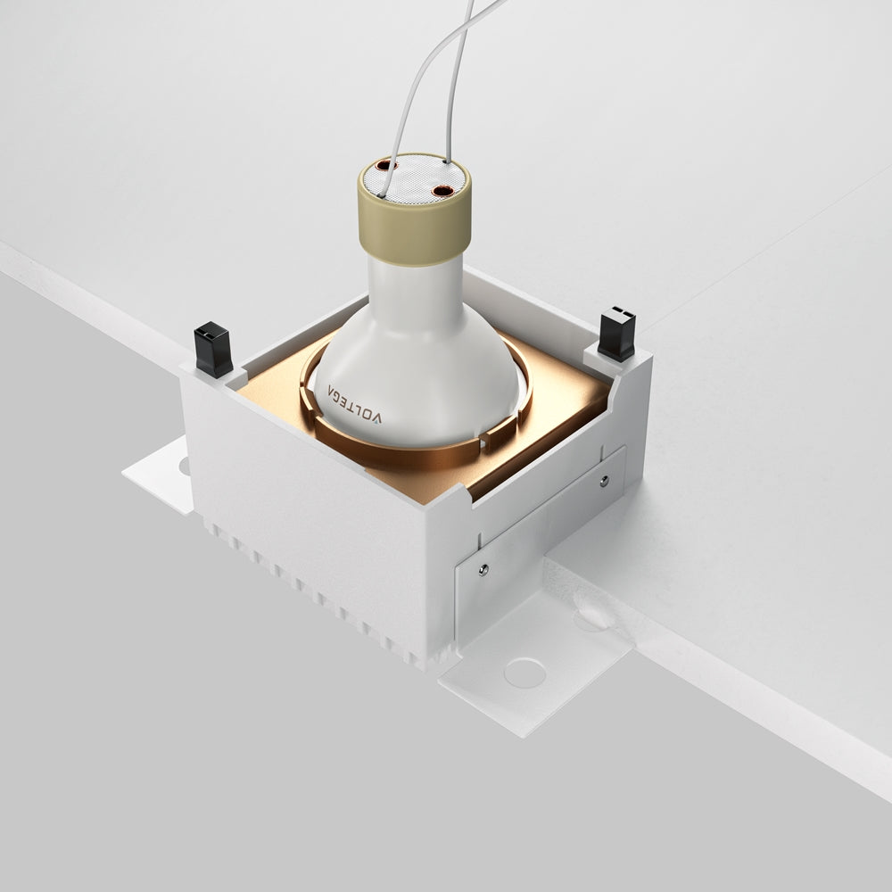 Maytoni downlight Share GU10 – kwadratowa oprawa wpuszczana
