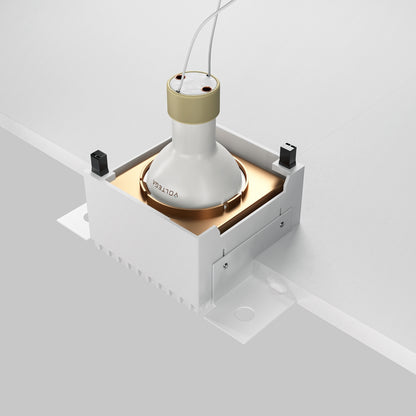 Maytoni downlight Share GU10 – kwadratowa oprawa wpuszczana