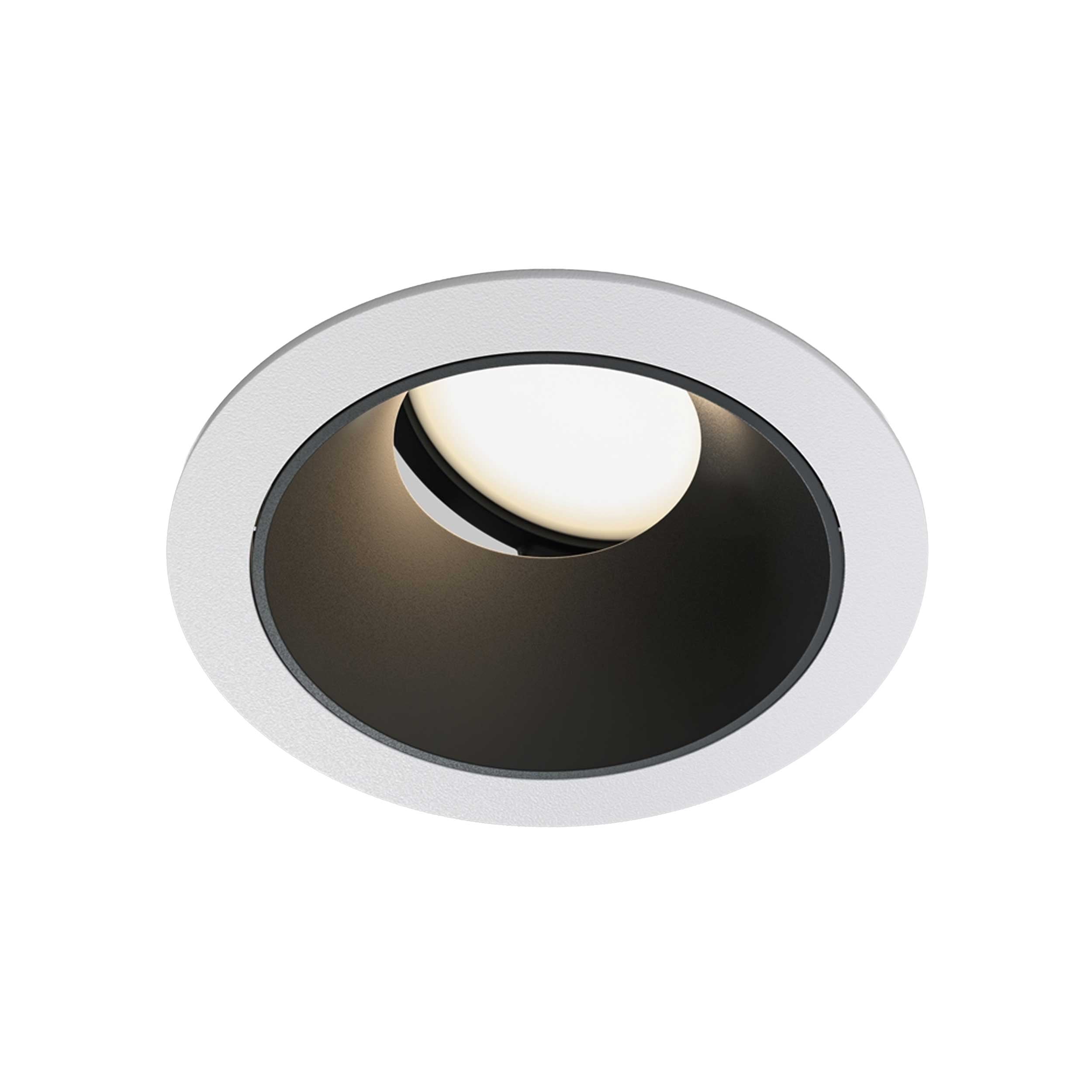 Maytoni downlight Share GU10 – wpuszczana oprawa oświetleniowa o okrągłym kształcie