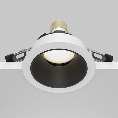 Maytoni downlight Share GU10 – wpuszczana oprawa oświetleniowa o okrągłym kształcie