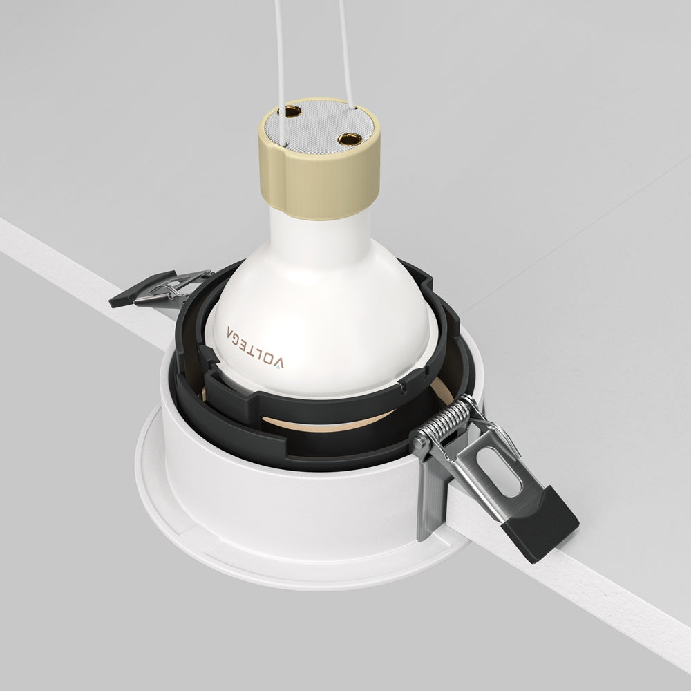 Maytoni downlight Share GU10 – wpuszczana oprawa oświetleniowa o okrągłym kształcie