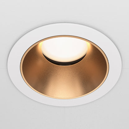 Maytoni downlight Share GU10 – wpuszczana oprawa oświetleniowa o okrągłym kształcie