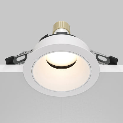 Maytoni downlight Share GU10 – wpuszczana oprawa oświetleniowa o okrągłym kształcie