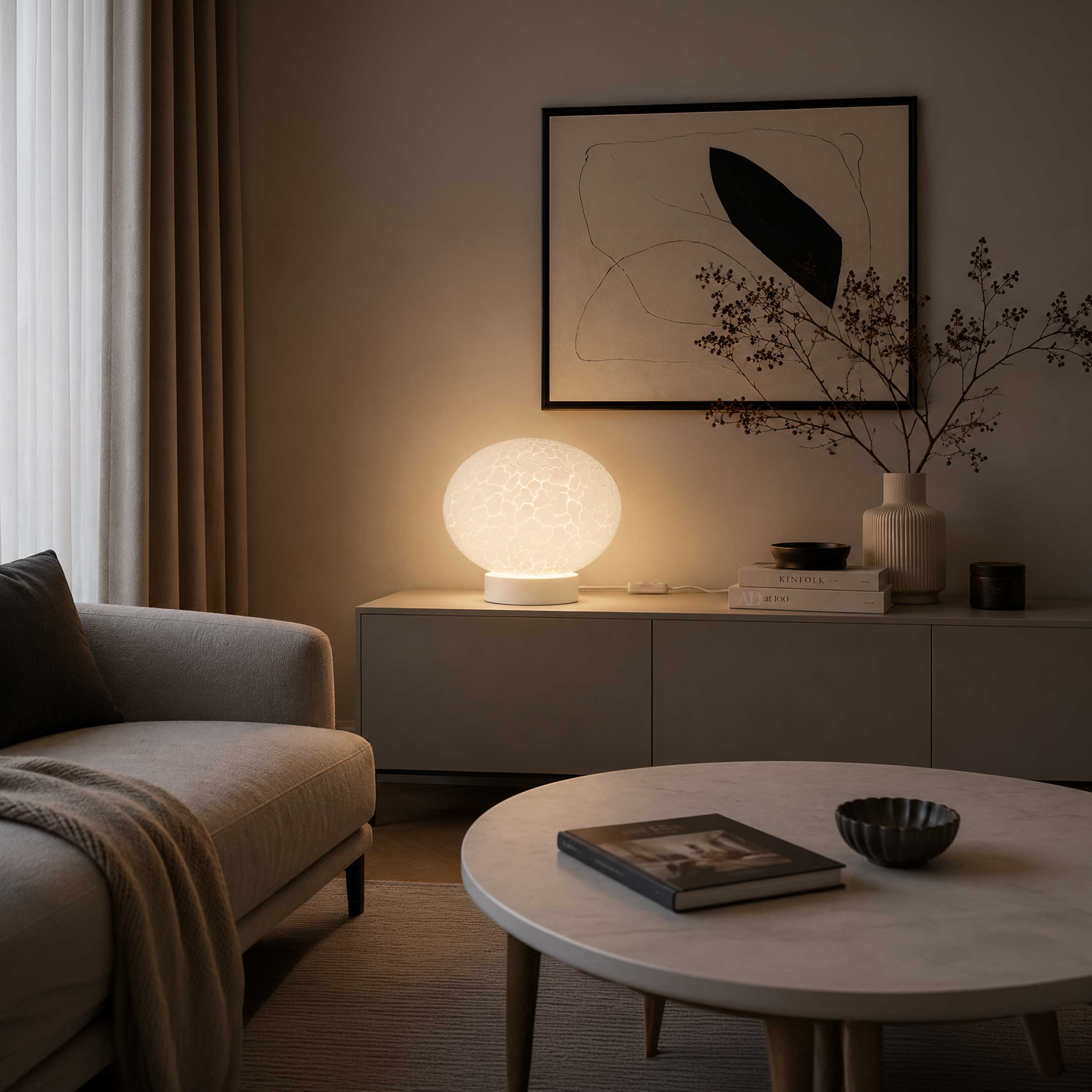 Lampa stołowa LED Maytoni Spume