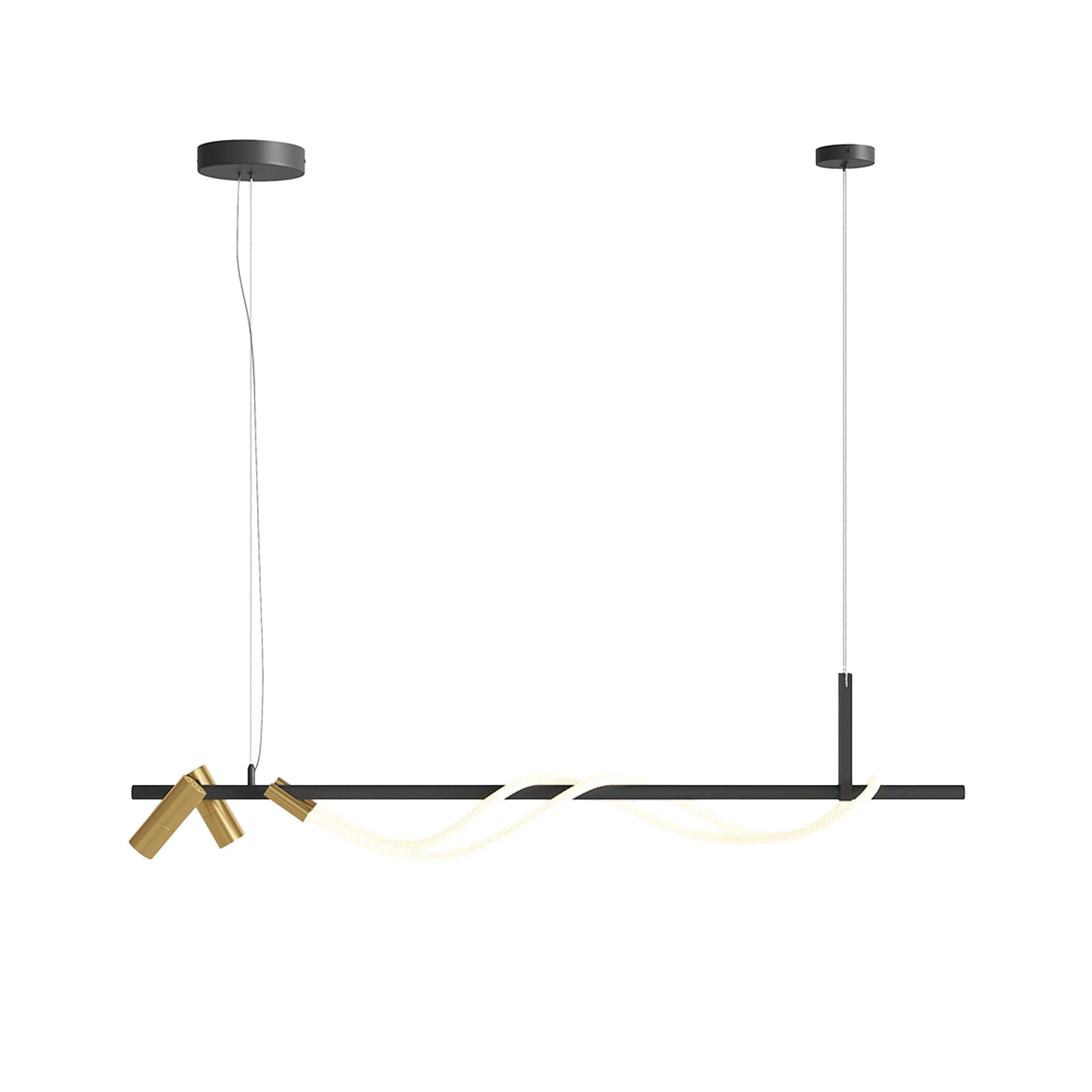 Lampa wisząca Maytoni Tau LED z dodatkowymi oprawami
