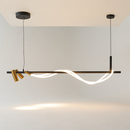 Lampa wisząca Maytoni Tau LED z dodatkowymi oprawami