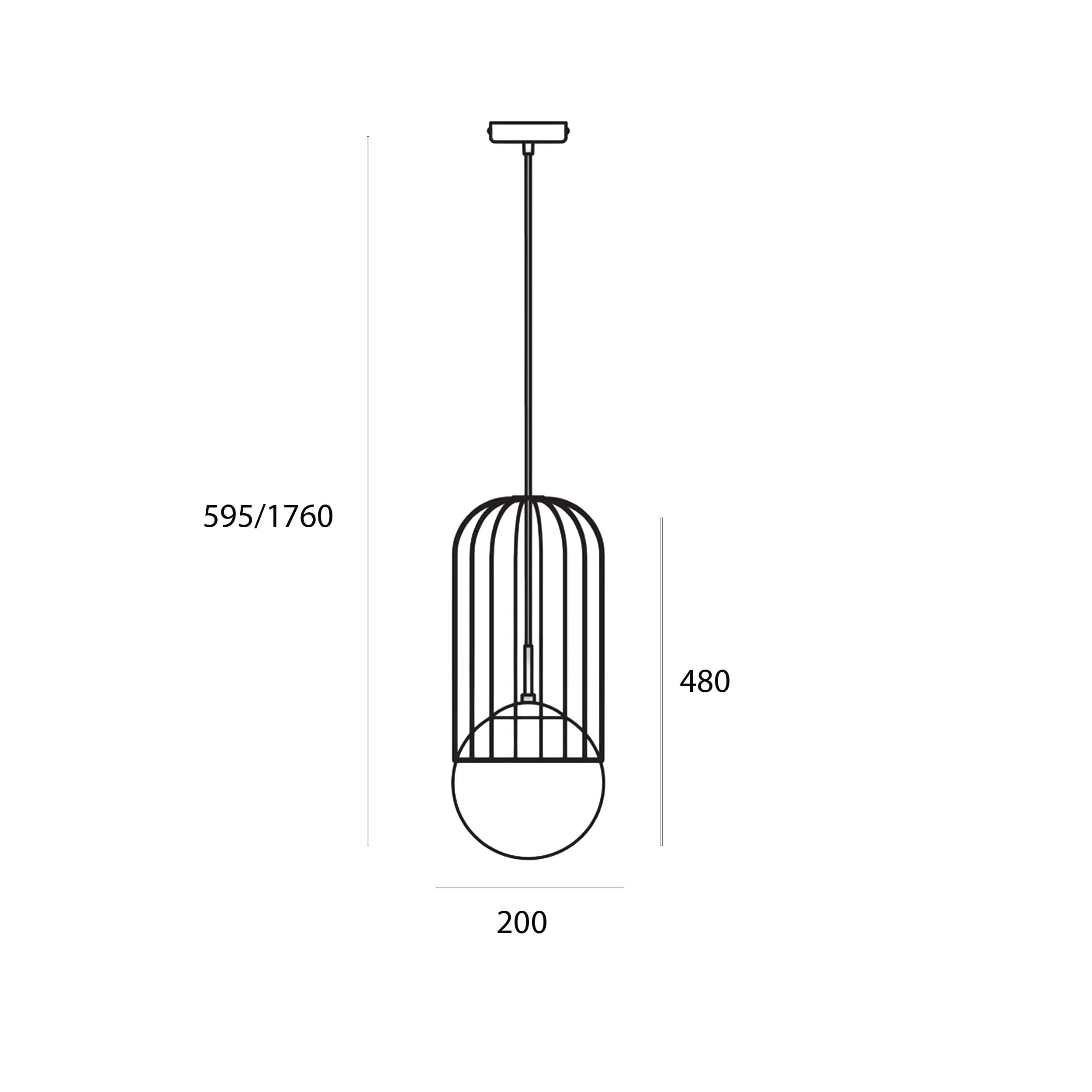 Lampa wisząca Maytoni Telford E27