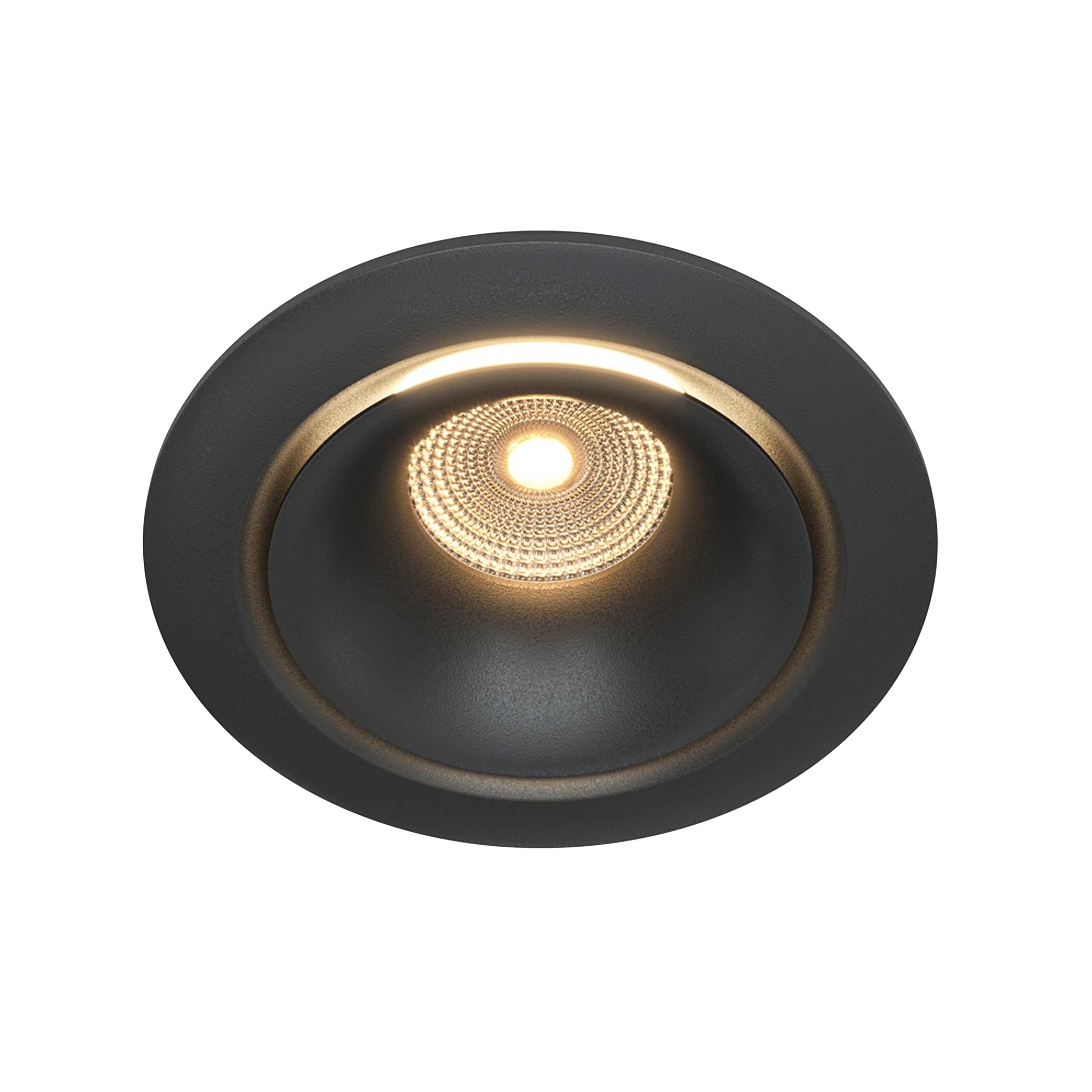 Maytoni downlight Yin LED 12 W 60° – wpuszczana oprawa okrągła