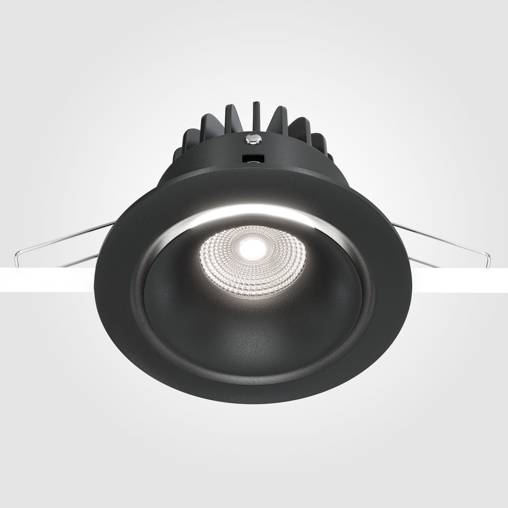 Maytoni downlight Yin LED 12 W 60° – wpuszczana oprawa okrągła