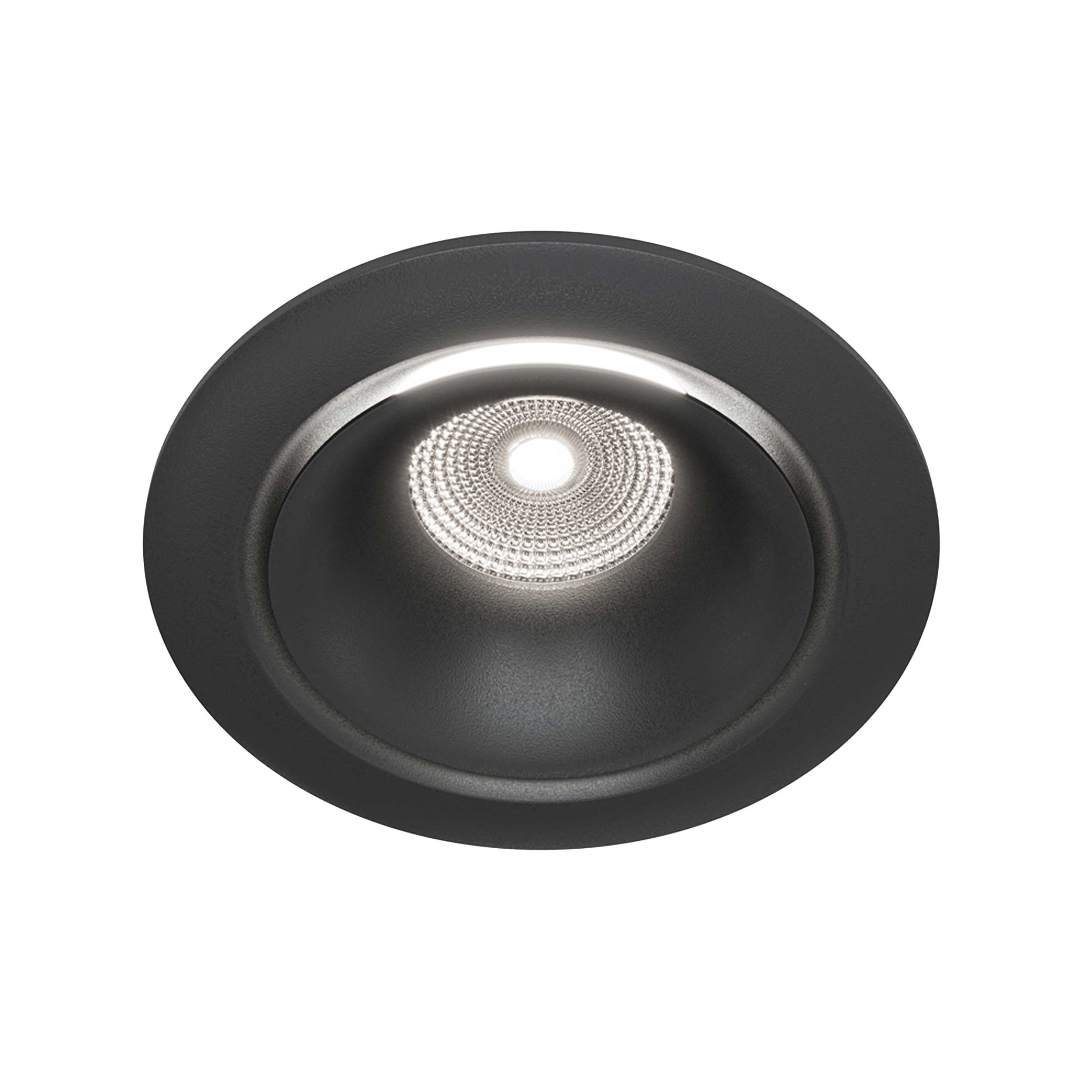 Maytoni downlight Yin LED 12 W 60° – wpuszczana oprawa okrągła