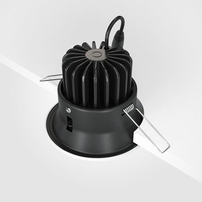 Maytoni downlight Yin LED 12 W 60° – wpuszczana oprawa okrągła
