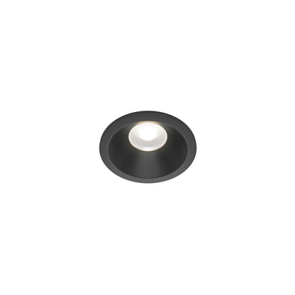 Maytoni downlight Zoom LED 60° – wpuszczana oprawa okrągła w kolorze czarnym