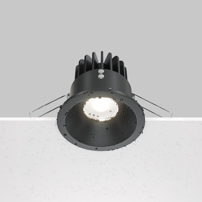 Maytoni downlight Zoom LED 60° – wpuszczana oprawa okrągła w kolorze czarnym