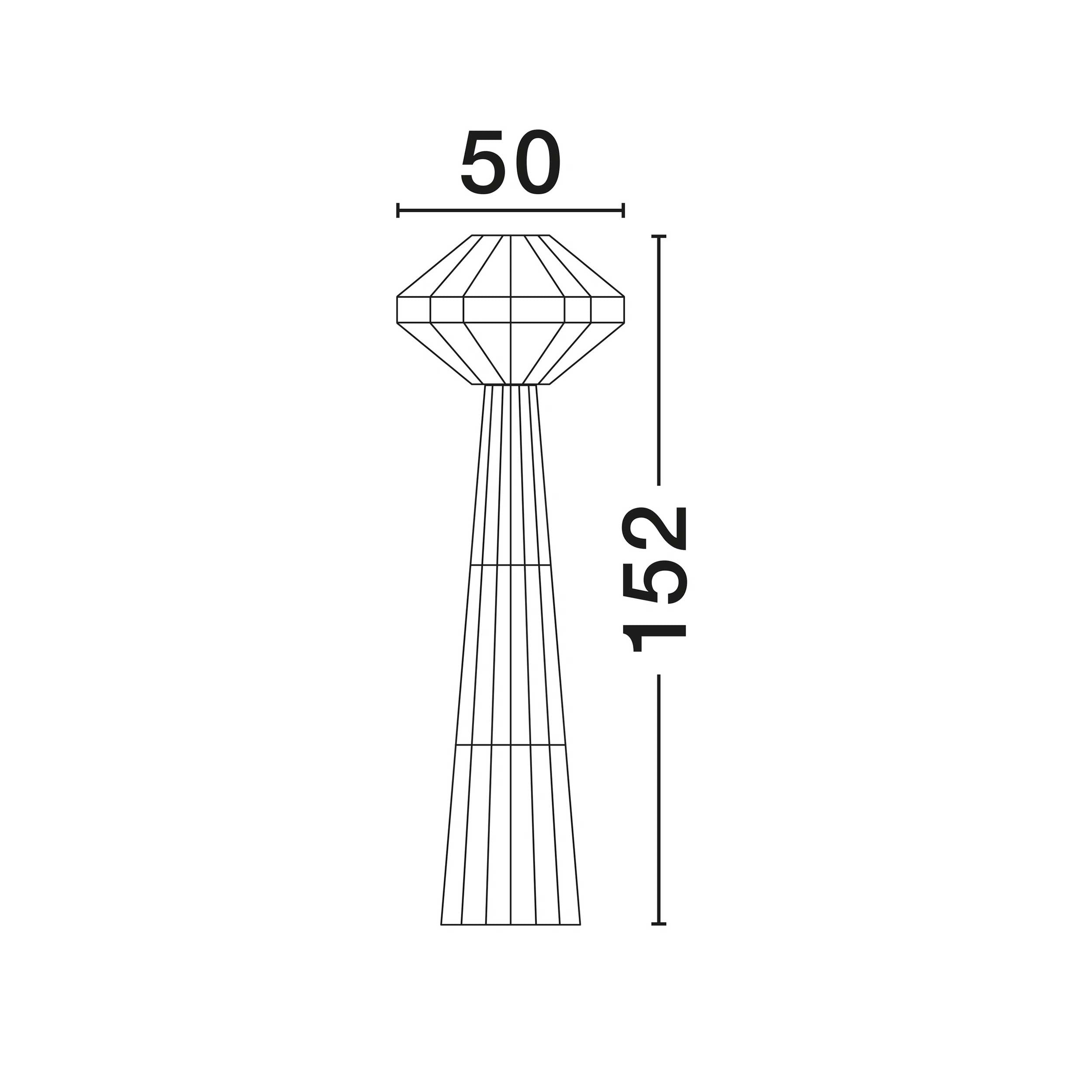 Nova Luce Lampa stojąca Abby E27