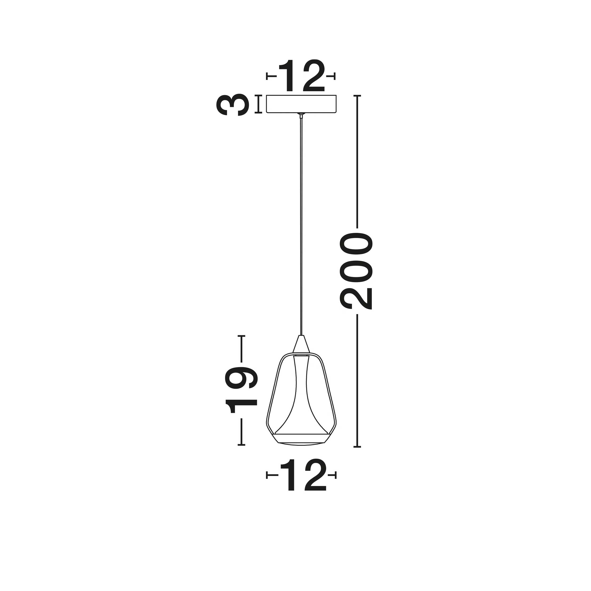 Nova Luce Lampa wisząca Alish LED