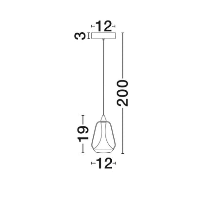 Nova Luce Lampa wisząca Alish LED