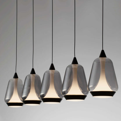 Nova Luce Lampa wisząca LED Alish o podłużnym kształcie