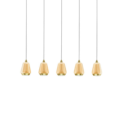 Nova Luce Lampa wisząca LED Alish o podłużnym kształcie