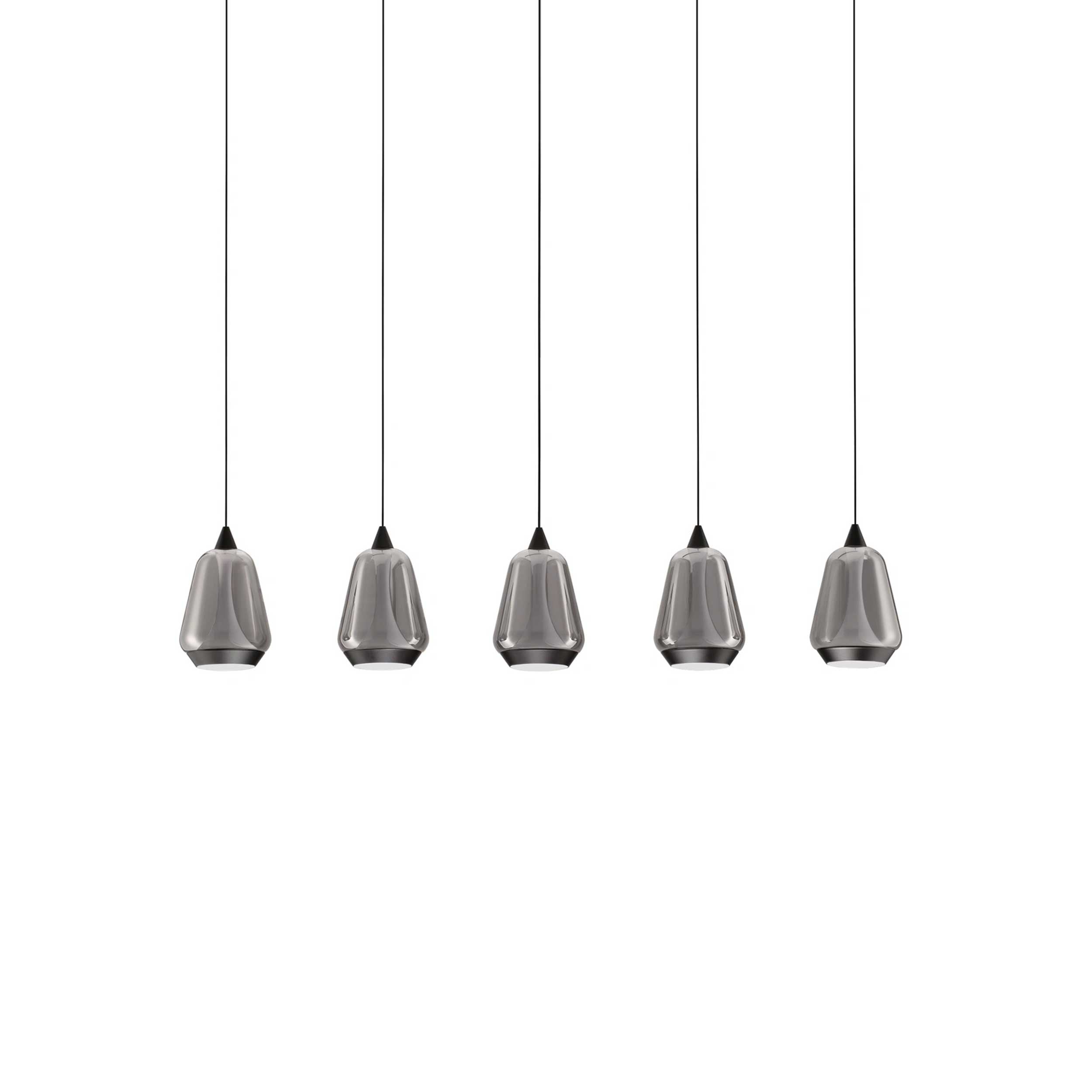 Nova Luce Lampa wisząca LED Alish o podłużnym kształcie