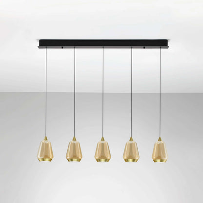 Nova Luce Lampa wisząca LED Alish o podłużnym kształcie