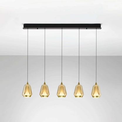 Nova Luce Lampa wisząca LED Alish o podłużnym kształcie