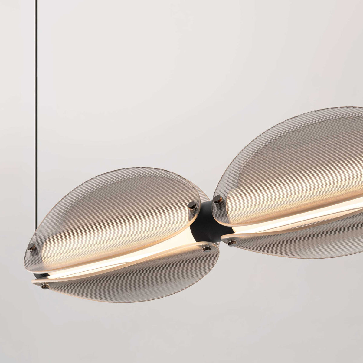 Nova Luce Noir – podłużna lampa wisząca LED