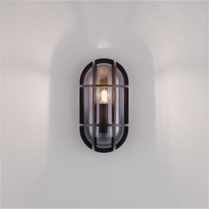 Nova Luce Amel E27 nástěnné oválové svítidlo IP65