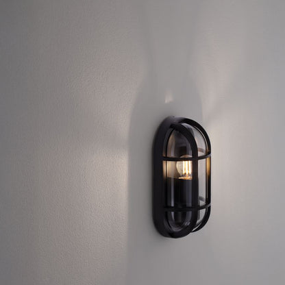 Nova Luce Amel E27 nástěnné oválové svítidlo IP65