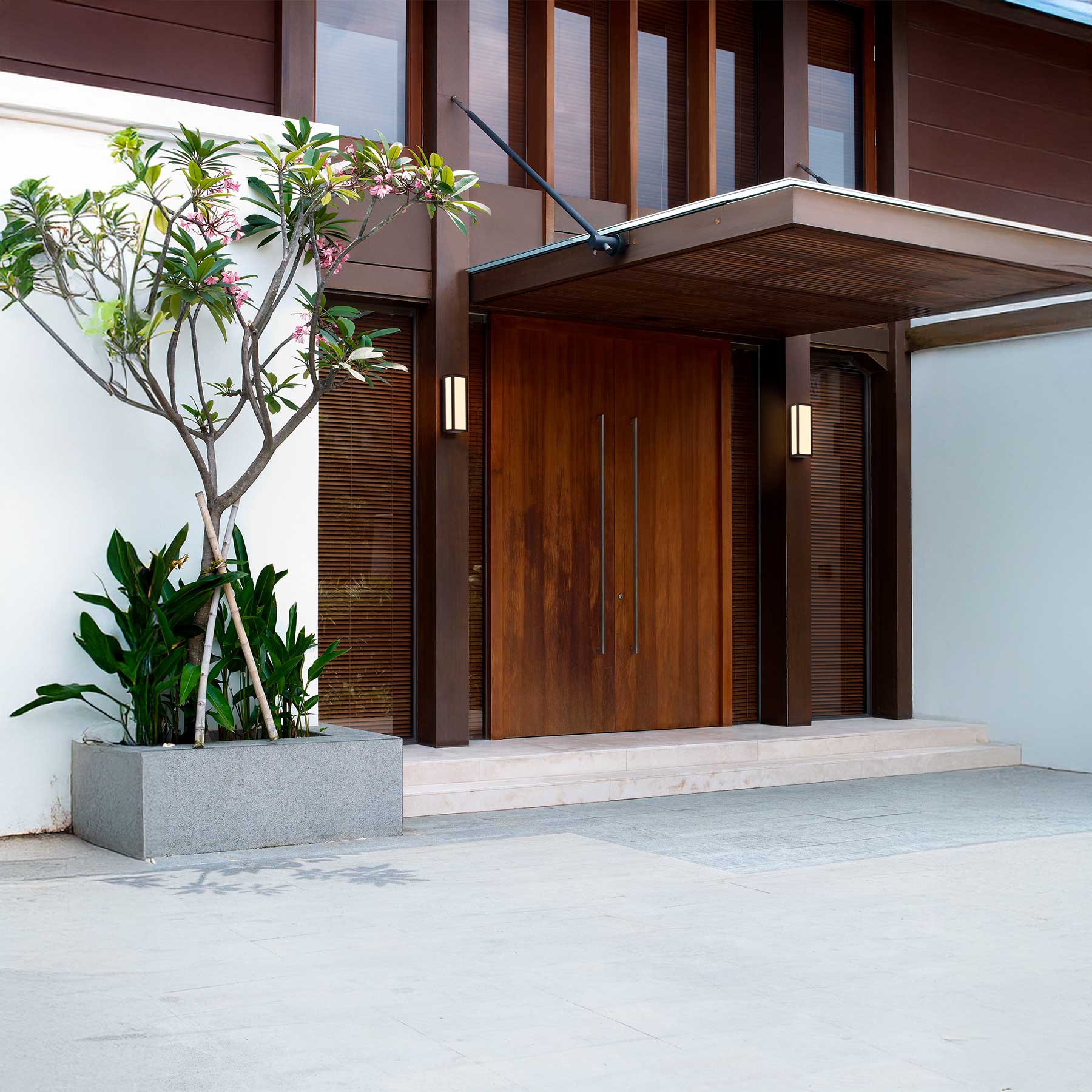 Nova Luce Astral LED nástěnné svítidlo IP65