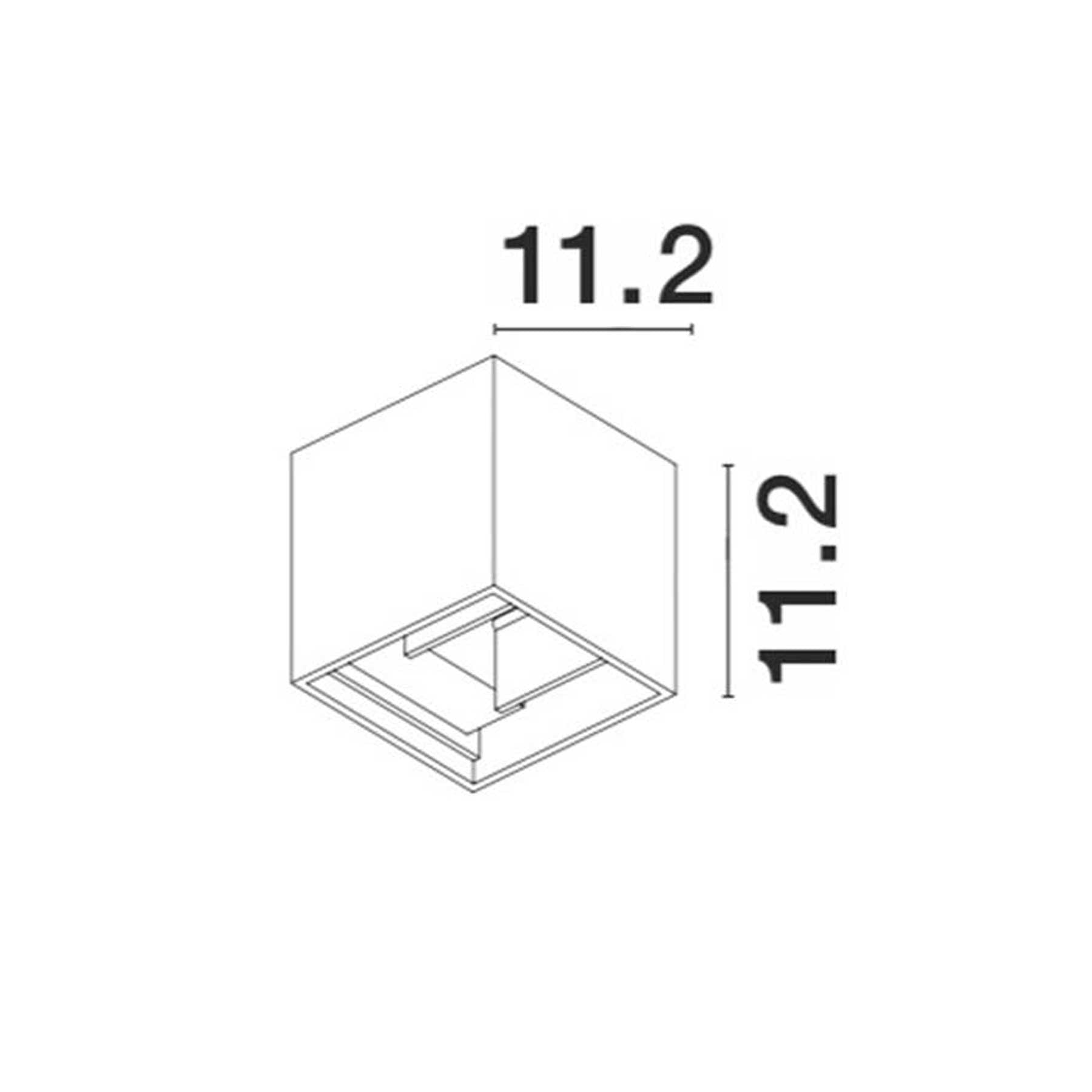 Nova Luce Como LED nástěnné svítidlo IP65