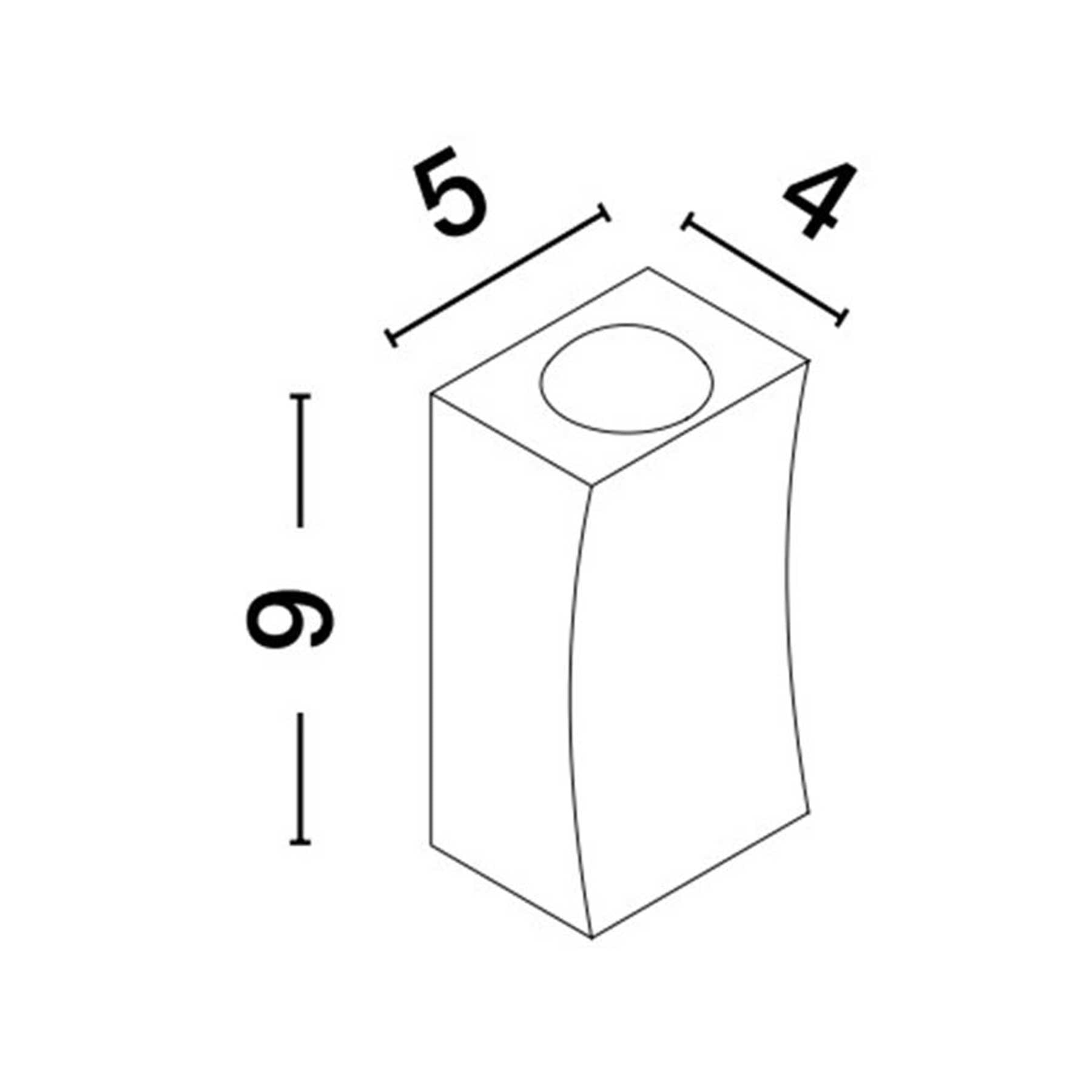 Nova Luce Dewei LED nástěnné svítidlo IP54