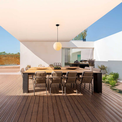 Nova Luce Moon E27 závěsné svítidlo IP65