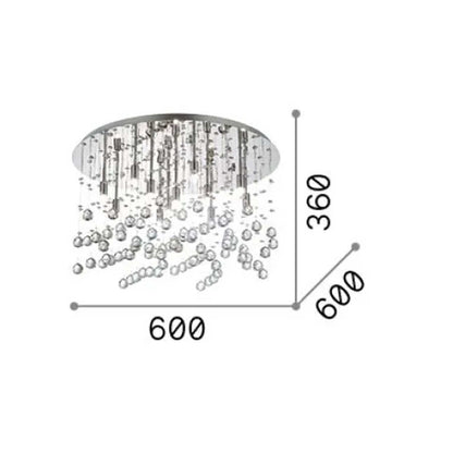 Ideal Lux Moonlight G9 stropní svítidlo