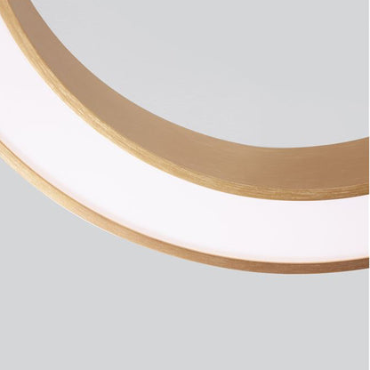 Nova Luce Morbido LED kruhové přisazené svítidlo CCT s ovladačem + app