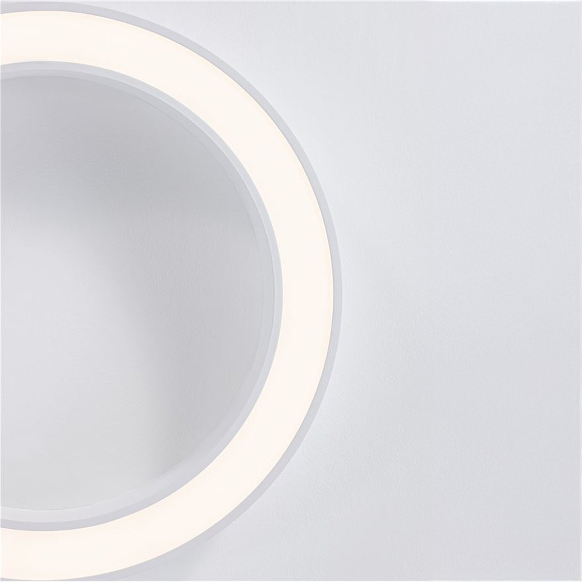 Nova Luce Morbido LED kruhové přisazené svítidlo CCT s ovladačem + app