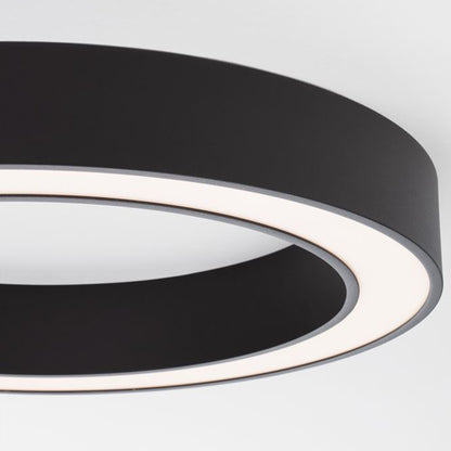 Nova Luce Morbido LED kruhové přisazené svítidlo CCT s ovladačem + app