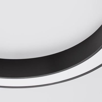 Nova Luce Morbido LED kruhové přisazené svítidlo CCT s ovladačem + app