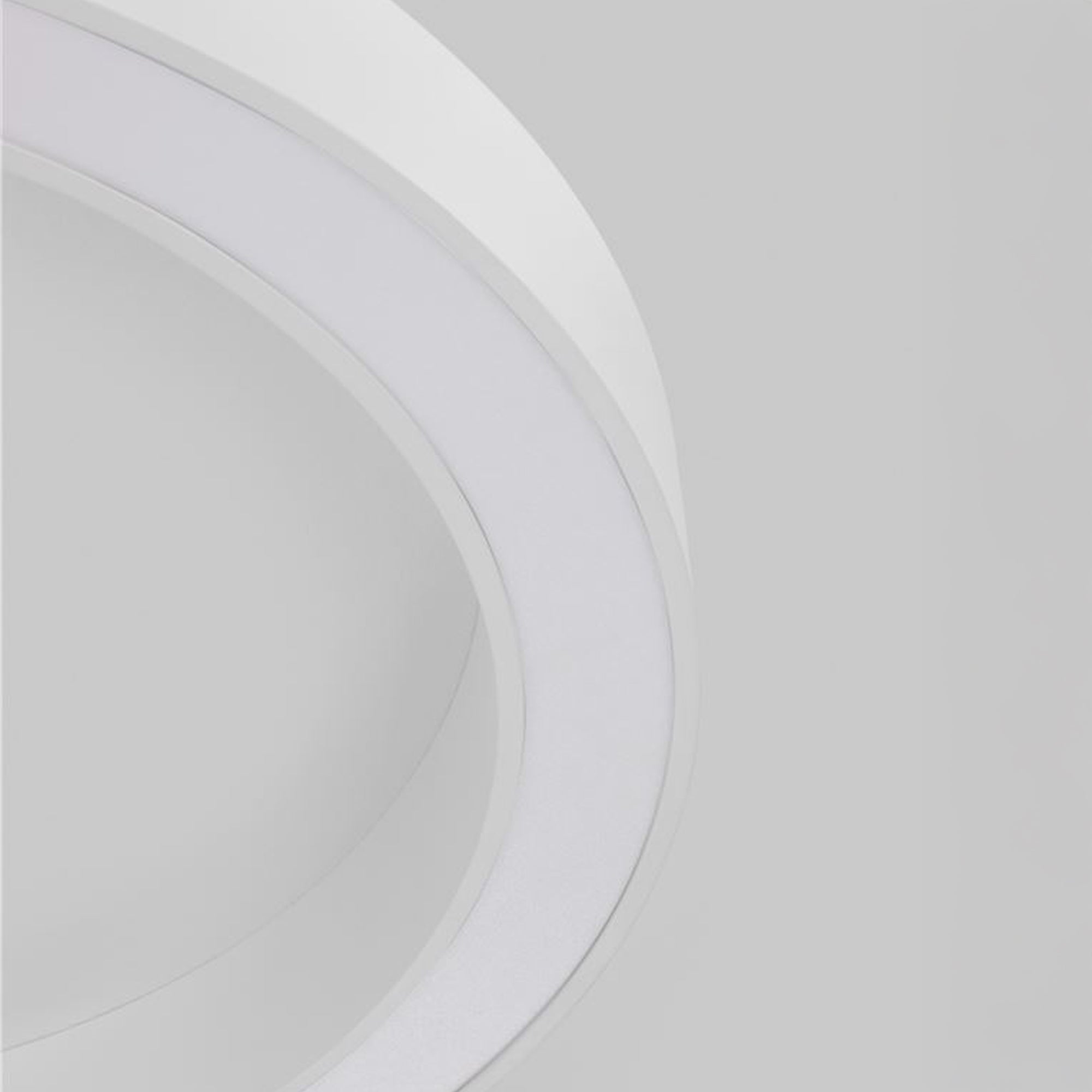 Nova Luce Morbido LED kruhové přisazené svítidlo CCT s ovladačem + app