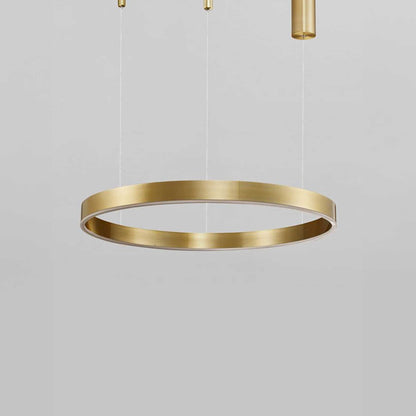 Nova Luce Motif LED kruhové závěsné svítidlo stmívatelné CCT