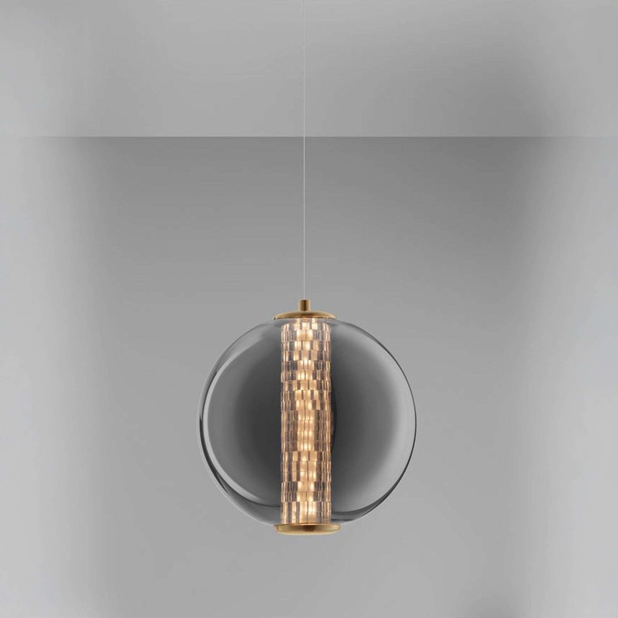 Nova Luce NAVI LED skleněné závěsné svítidlo