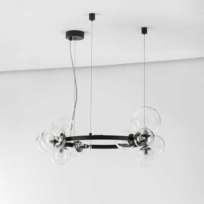 Nova Luce Odillia G9 závěsný kruhový lustr