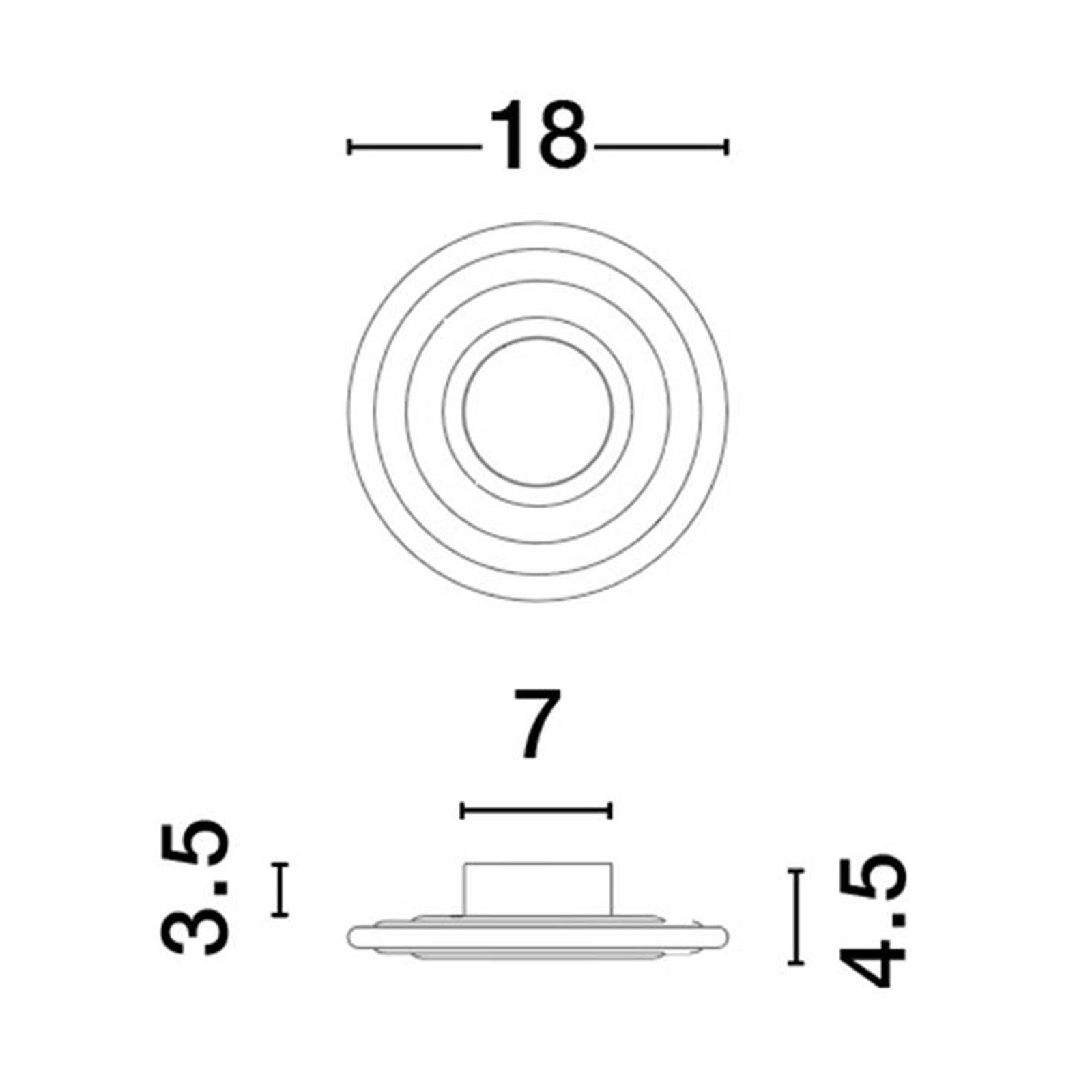 Nova Luce Kinkiet Onrid E27