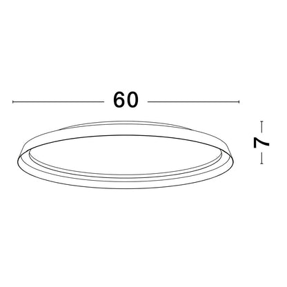 Nova Luce Ormi LED stropní svítidlo