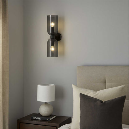 Szklany kinkiet Nova Luce Palmer E27